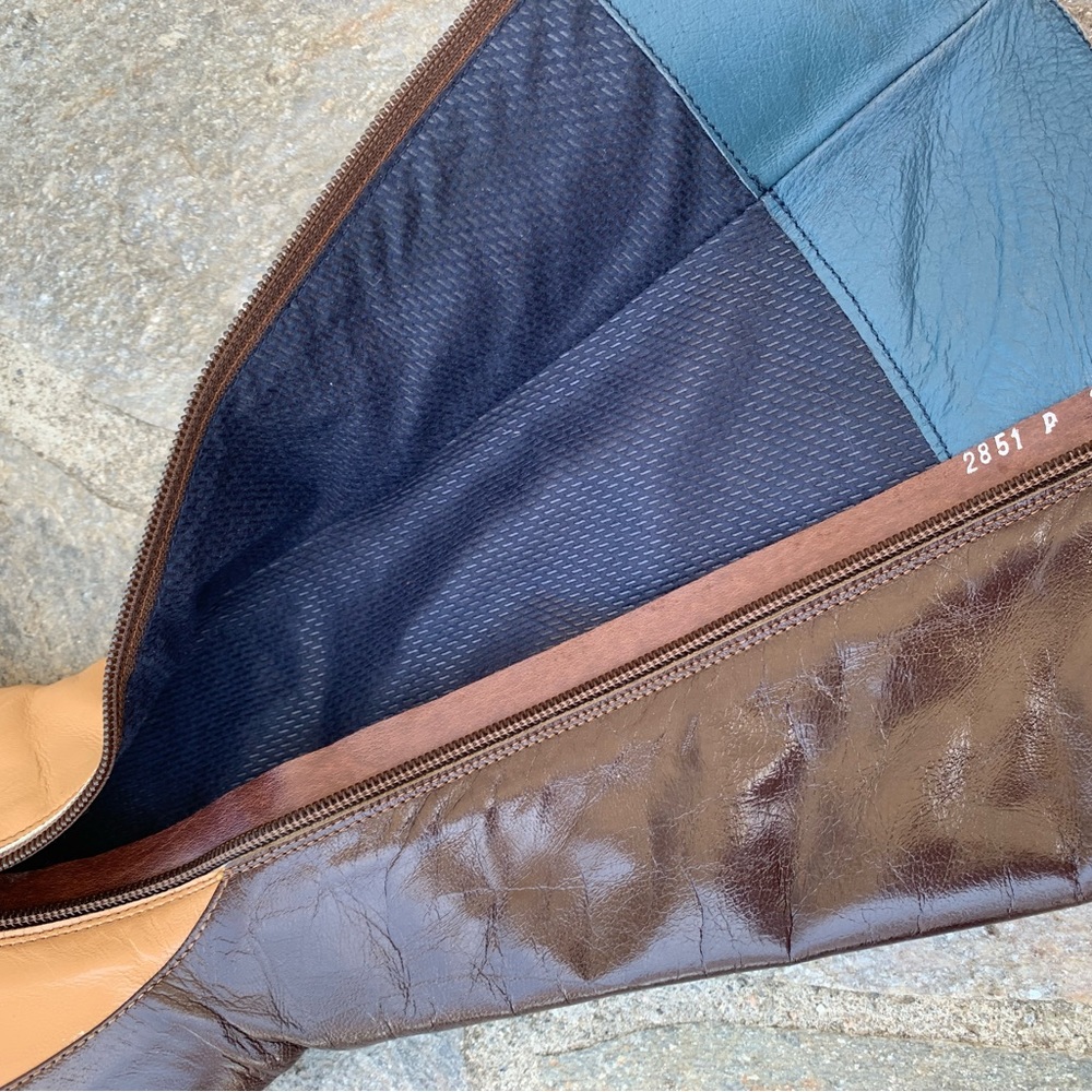 70s Colorway Colorblock Leather Boot - Picture 4 of 6